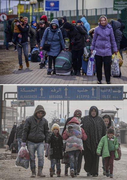 Ukrayna-Rusya savaşında kadraja giren manzaralar değişmedi