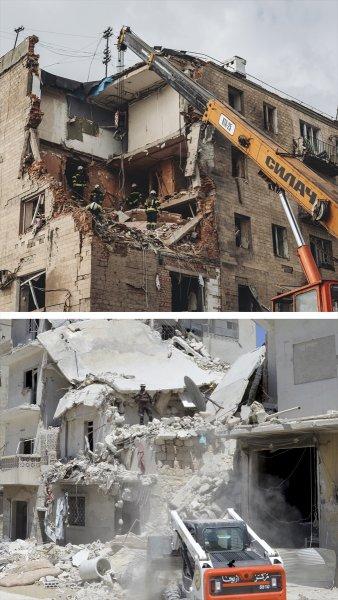 Ukrayna-Rusya savaşında kadraja giren manzaralar değişmedi