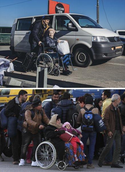 Ukrayna-Rusya savaşında kadraja giren manzaralar değişmedi