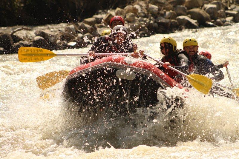 Melen Çayı'nda rafting sezonu başladı