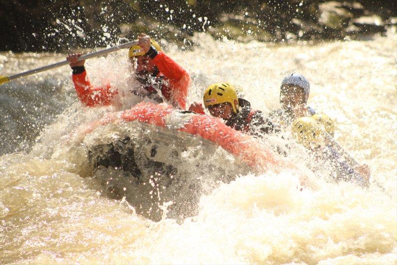 Melen Çayı'nda rafting sezonu başladı