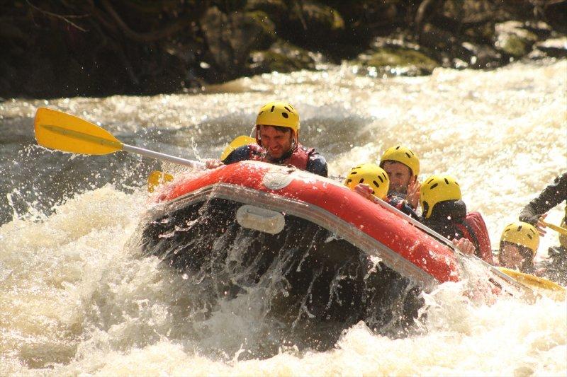 Melen Çayı'nda rafting sezonu başladı