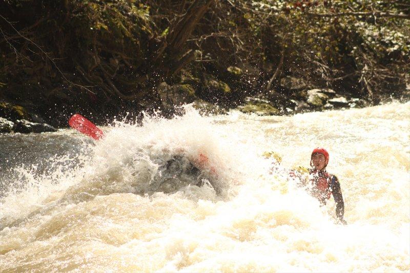 Melen Çayı'nda rafting sezonu başladı
