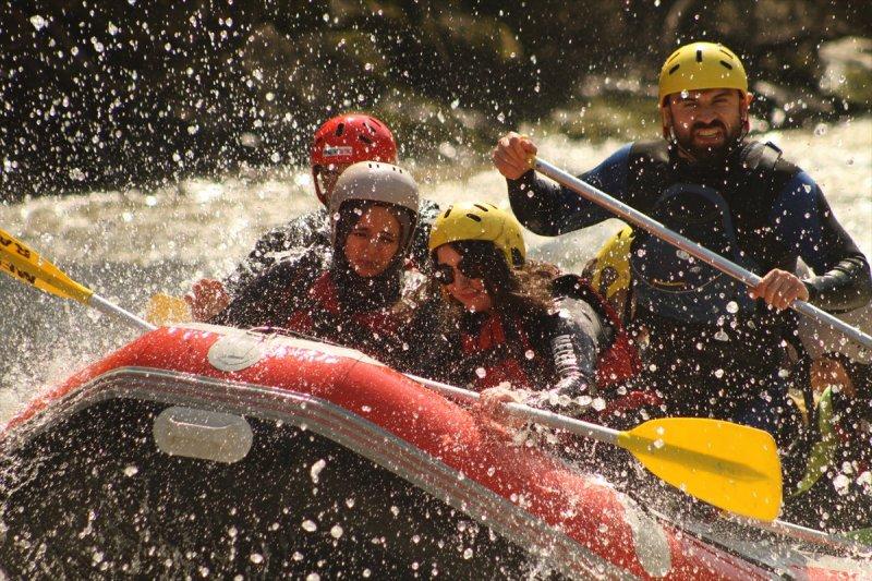 Melen Çayı'nda rafting sezonu başladı