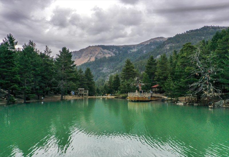 Limni Gölü, baharla birlikte ziyarete açıldı