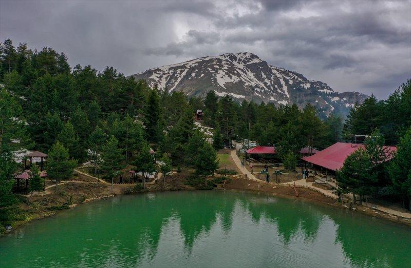 Limni Gölü, baharla birlikte ziyarete açıldı