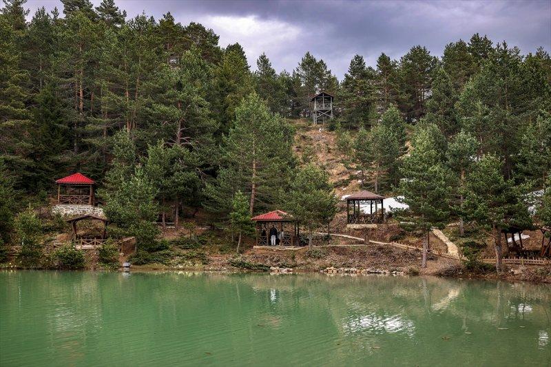 Limni Gölü, baharla birlikte ziyarete açıldı