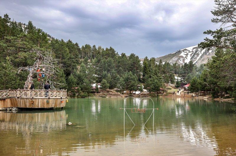 Limni Gölü, baharla birlikte ziyarete açıldı