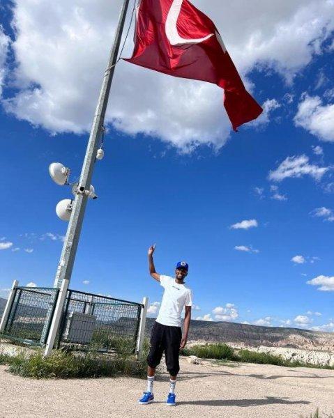 Sporculardan tatil paylaşımları