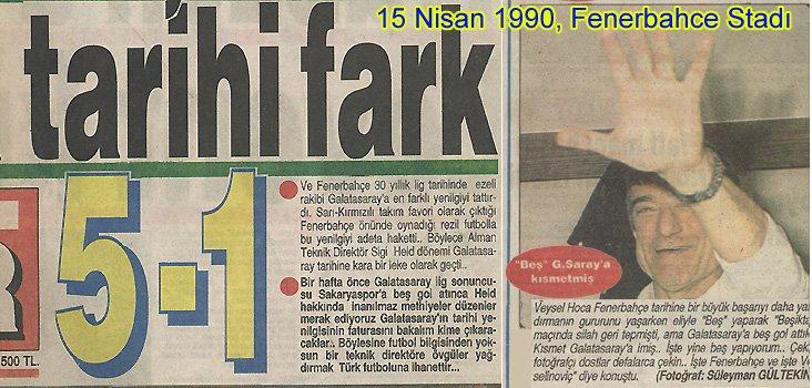 Unutulmaz Fenerbahçe-Beşiktaş derbileri