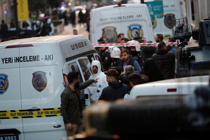 Taksim İstiklal Caddesi'nde patlama 
