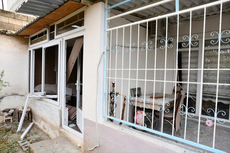 Terör örgütü PKK/YPG'nin Karkamış'a roketli saldırısı