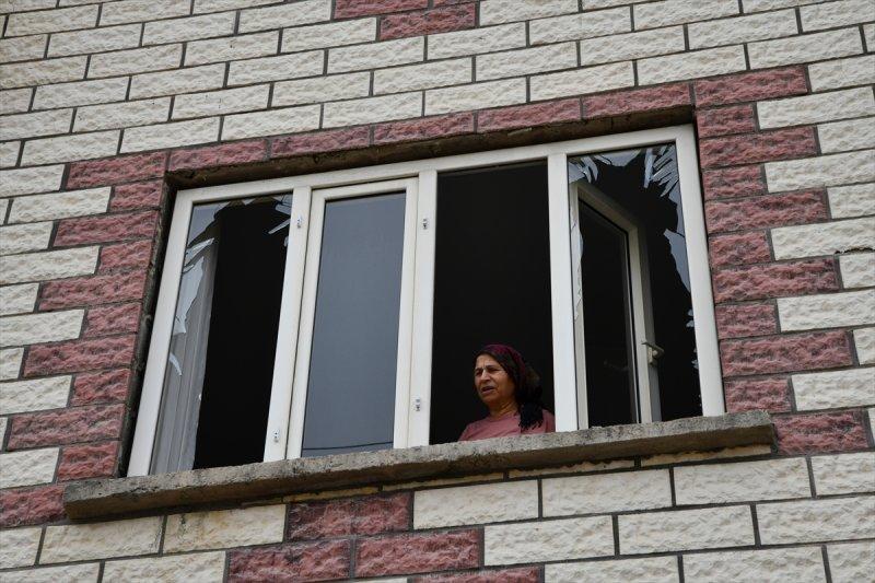 Terör örgütü PKK/YPG'nin Karkamış'a roketli saldırısı