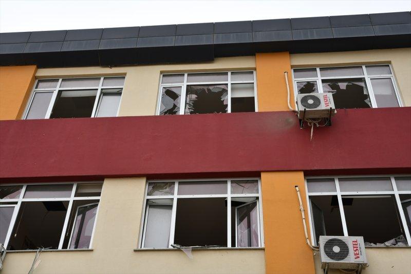 Terör örgütü PKK/YPG'nin Karkamış'a roketli saldırısı