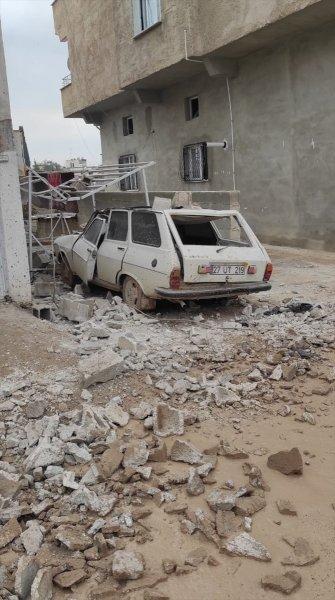 Terör örgütü PKK/YPG'nin Karkamış'a roketli saldırısı