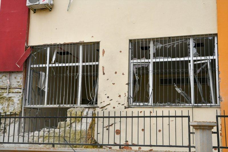 Terör örgütü PKK/YPG'nin Karkamış'a roketli saldırısı