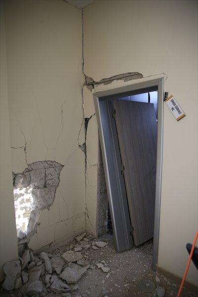 Terör örgütü PKK/YPG'nin Karkamış'a roketli saldırısı