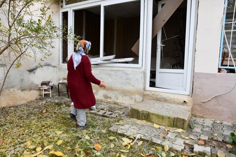 Terör örgütü PKK/YPG'nin Karkamış'a roketli saldırısı