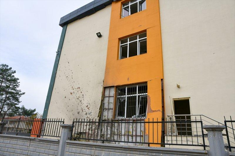 Terör örgütü PKK/YPG'nin Karkamış'a roketli saldırısı