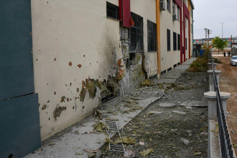 Terör örgütü PKK/YPG'nin Karkamış'a roketli saldırısı