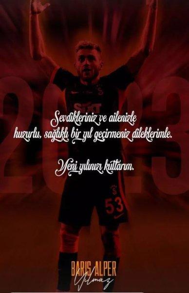 Futbolcuların yeni yıl paylaşımları