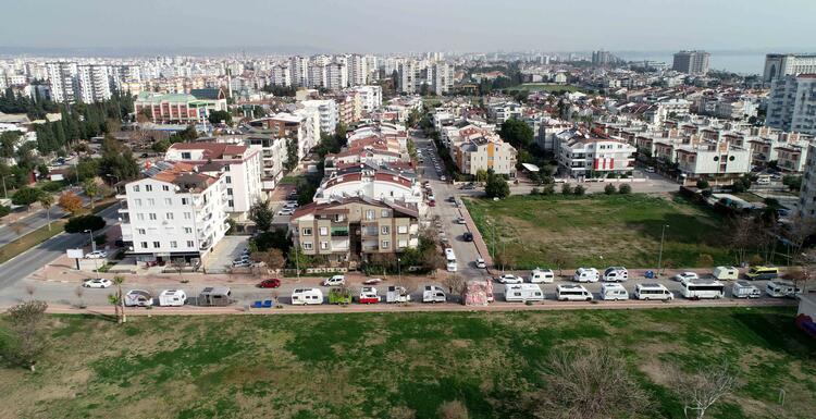 Antalya'da karavancılar tepki topluyor