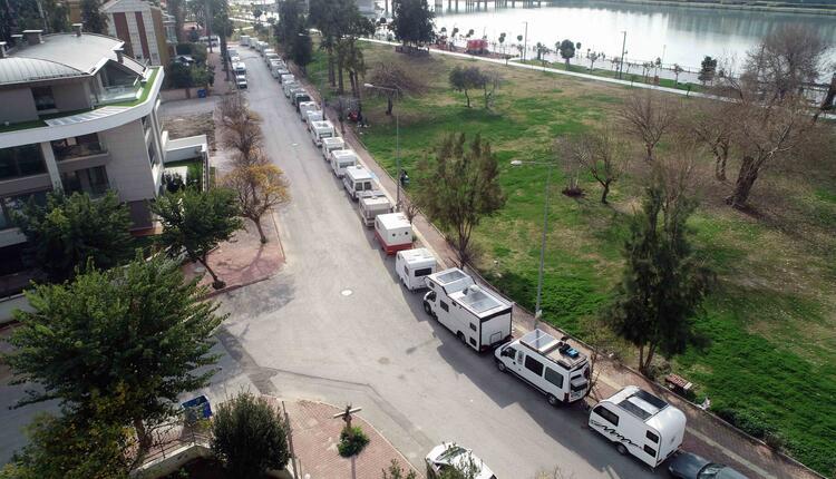 Antalya'da karavancılar tepki topluyor