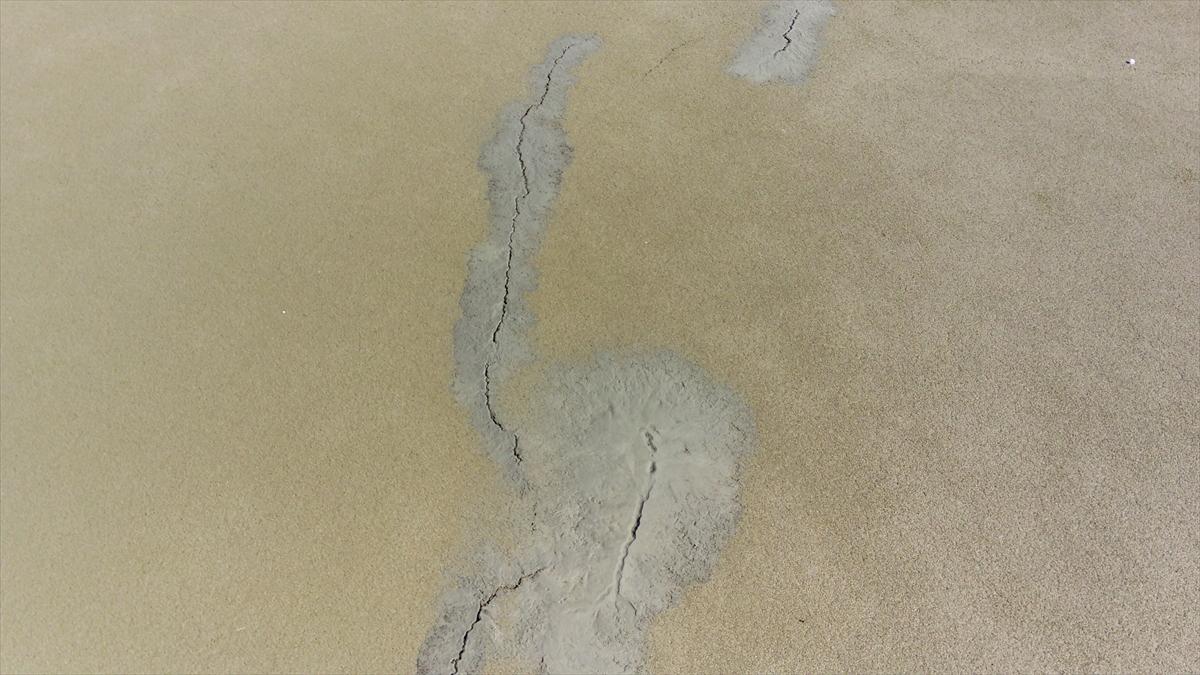 Elazığ'da fay hattındaki zemin sıvılaşması