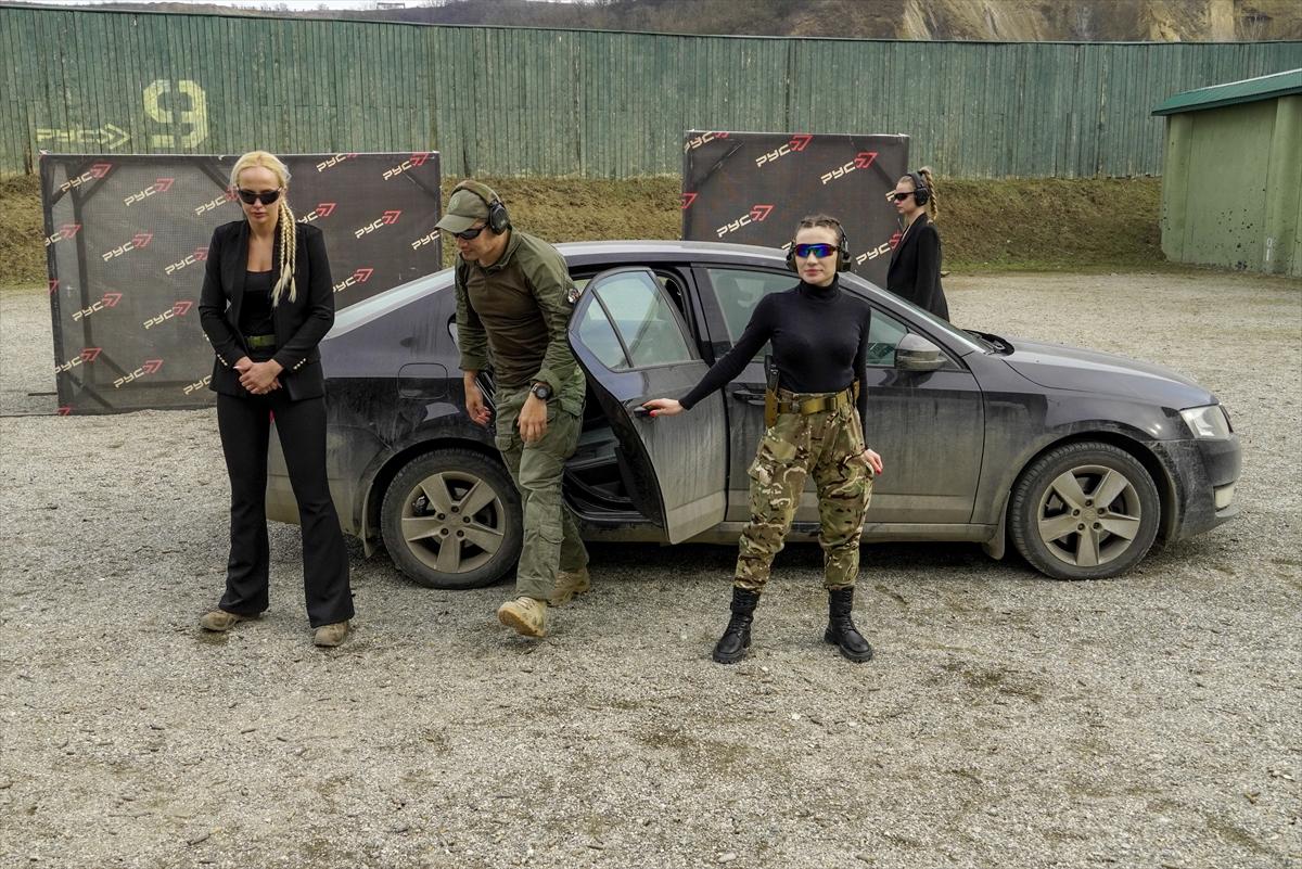 Çeçenistan'da kadın güvenlik güçlerinin zorlu eğitimi