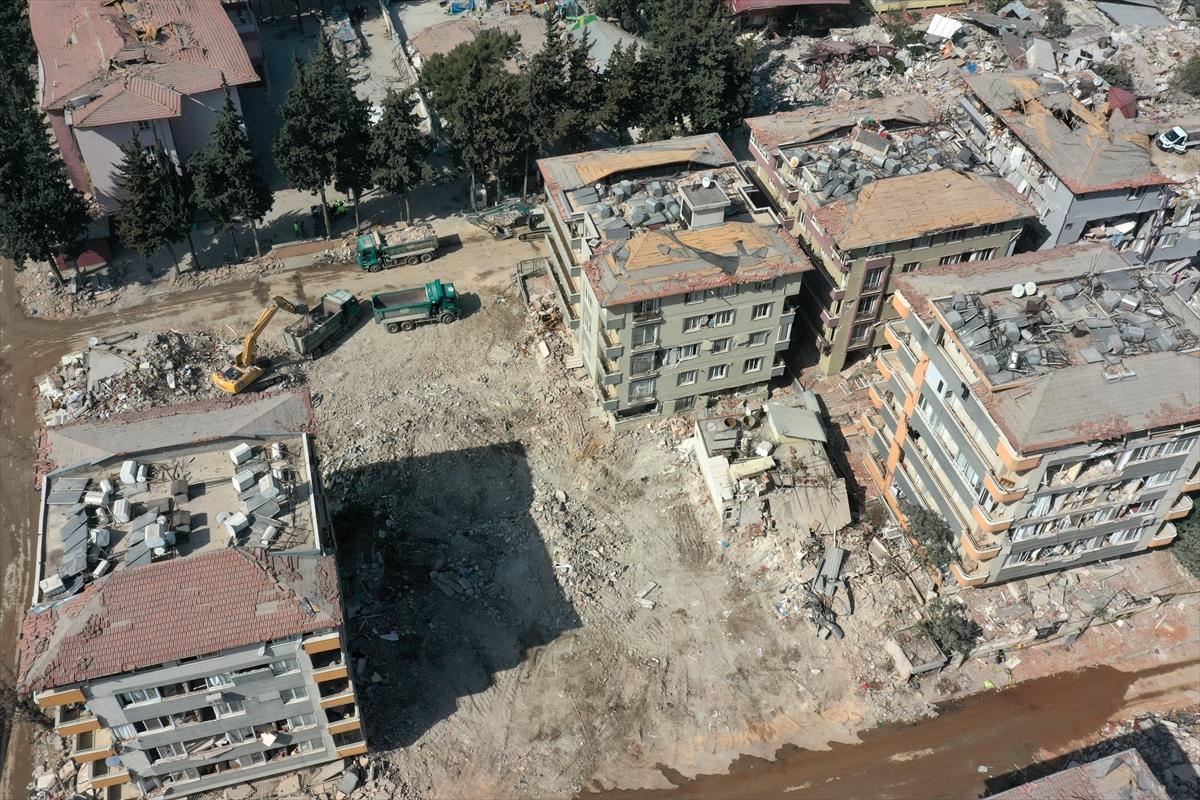 Yerle bir olan Hatay'ın son durumu gözler önüne serildi