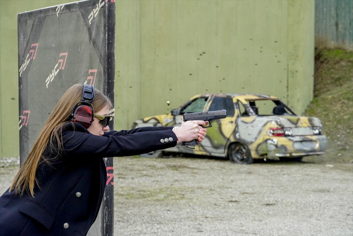 Çeçenistan'da kadın güvenlik güçlerinin zorlu eğitimi
