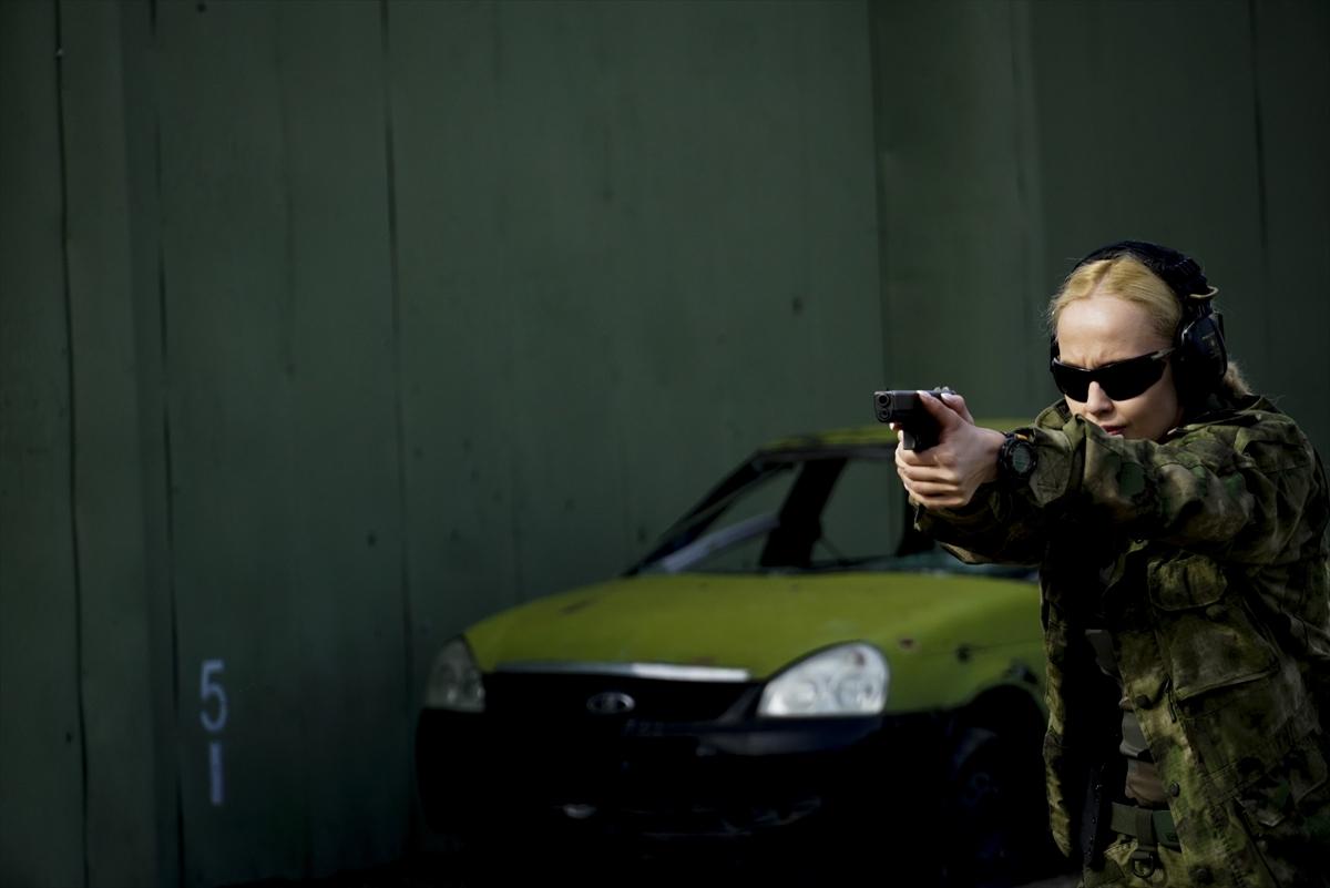 Çeçenistan'da kadın güvenlik güçlerinin zorlu eğitimi