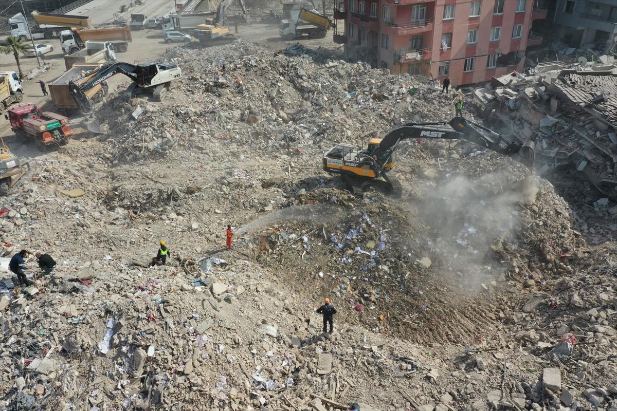 Enkaz şehri Hatay'da son durum