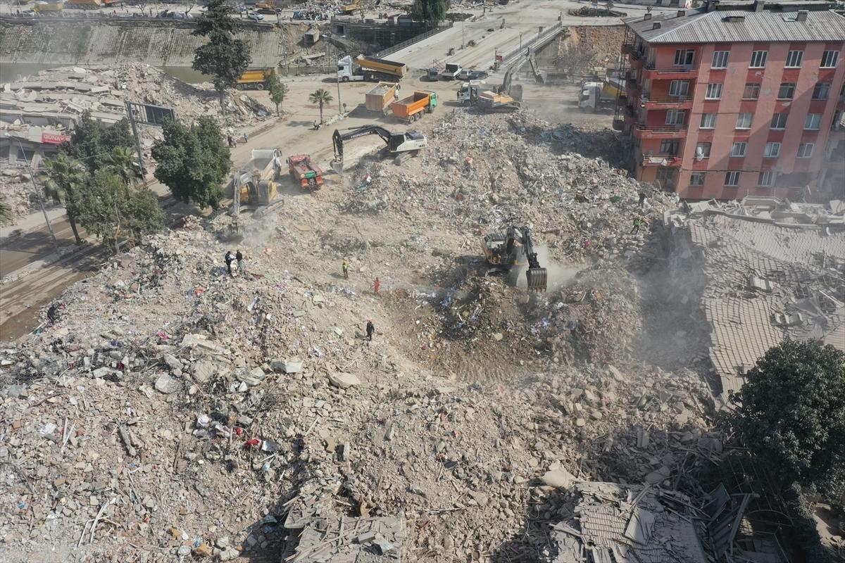 Enkaz şehri Hatay'da son durum