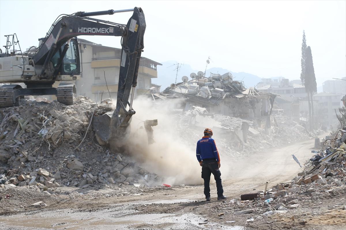 Enkaz şehri Hatay'da son durum