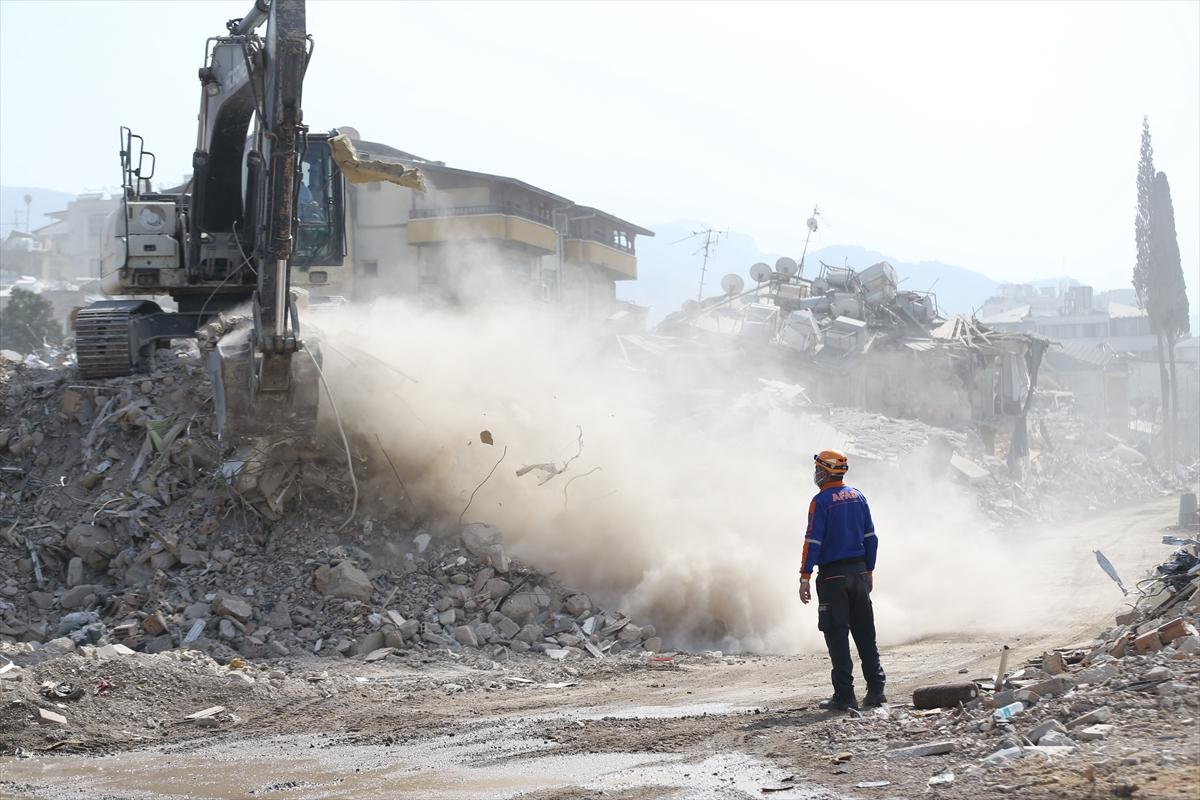 Enkaz şehri Hatay'da son durum