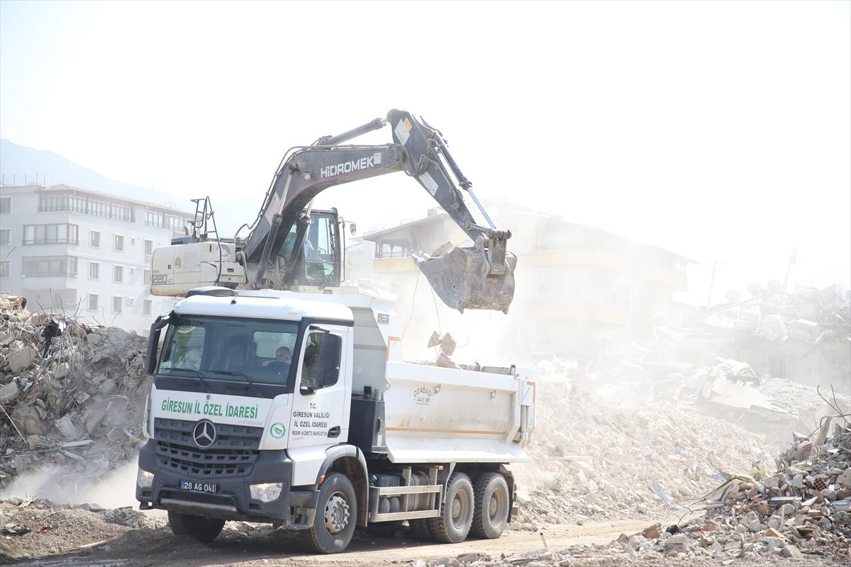 Enkaz şehri Hatay'da son durum