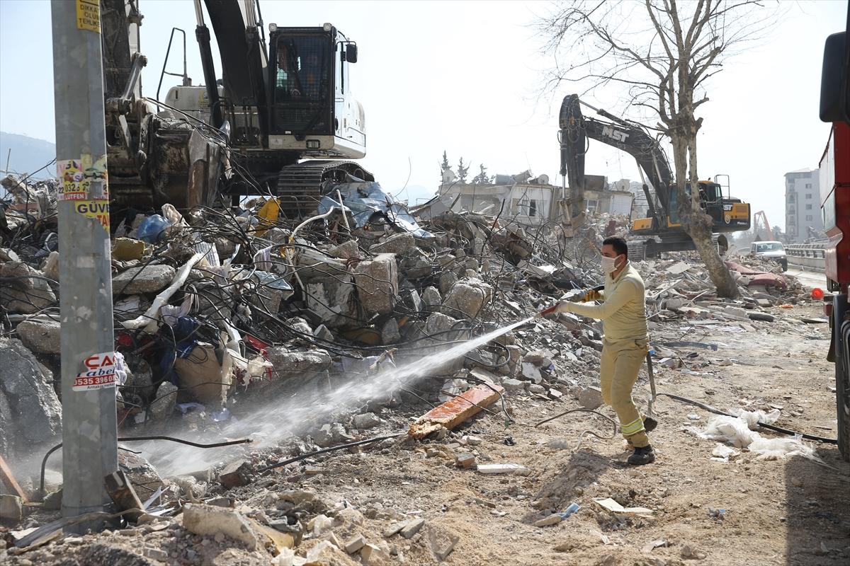 Enkaz şehri Hatay'da son durum