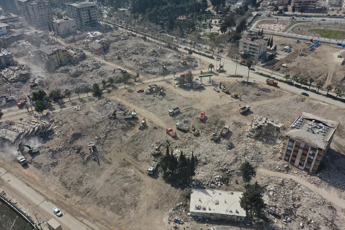 Enkaz şehri Hatay'da son durum