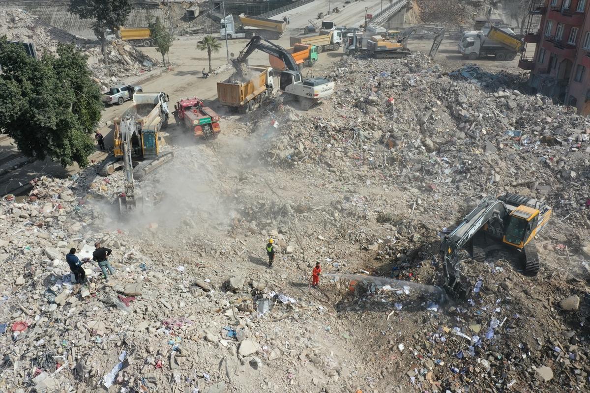 Enkaz şehri Hatay'da son durum