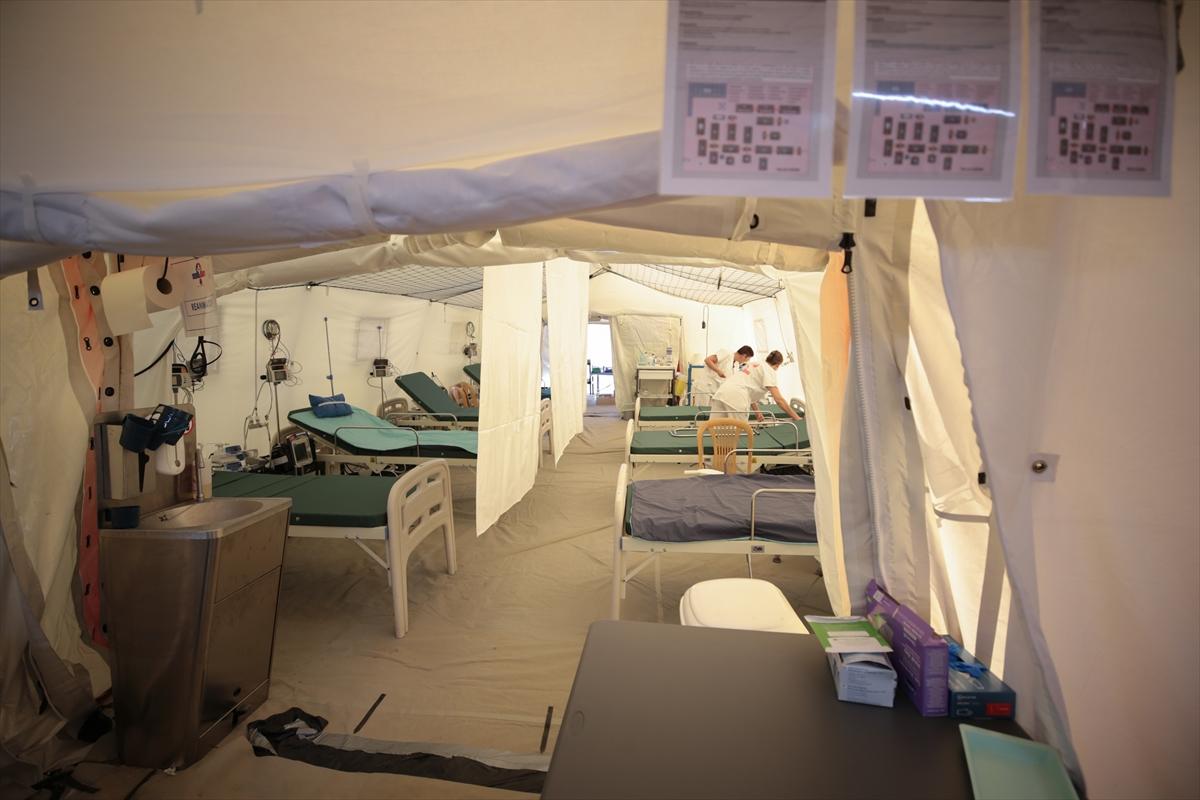 Fransa'nın sahra hastanesi