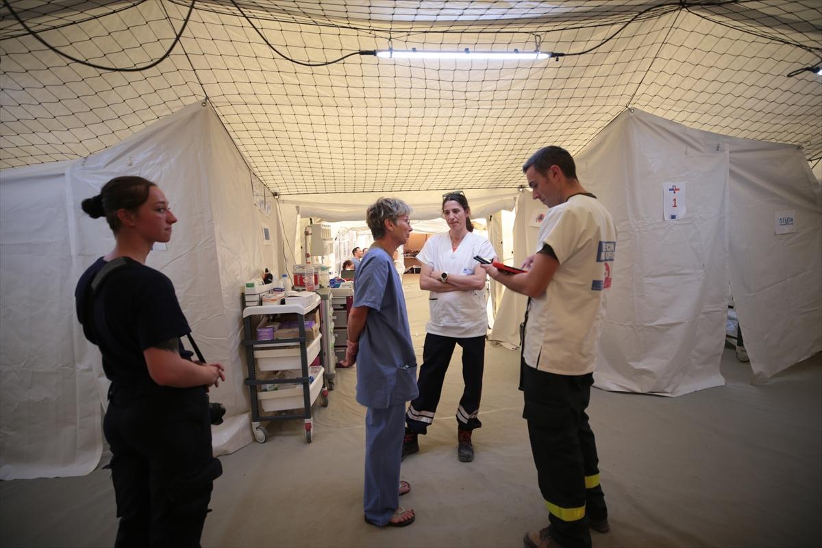 Fransa'nın sahra hastanesi