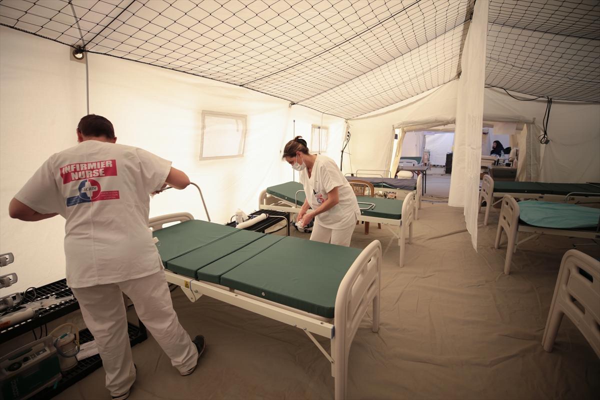 Fransa'nın sahra hastanesi