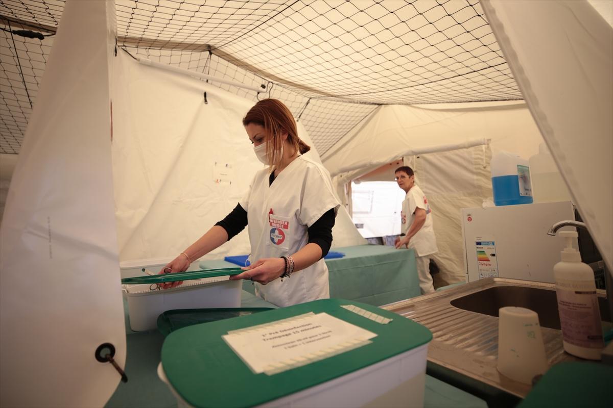 Fransa'nın sahra hastanesi