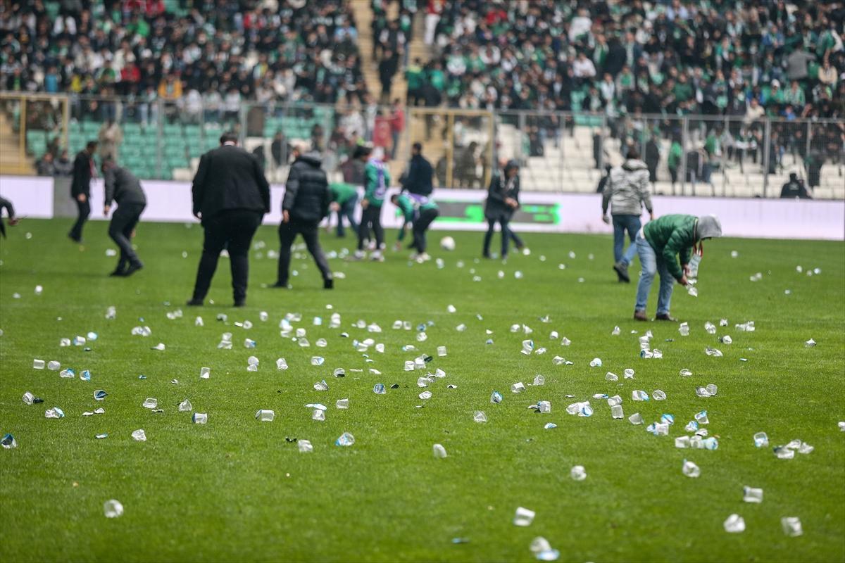 Bursaspor ve Amedspor arasındaki olaylı maç