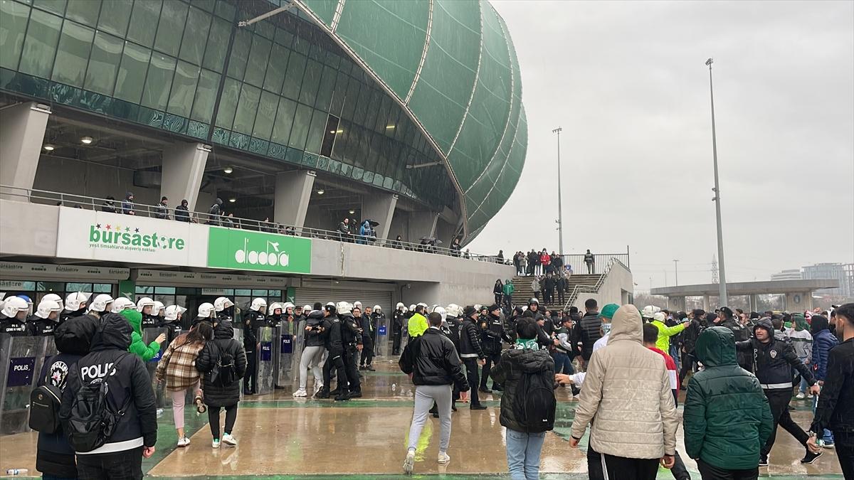 Bursaspor ve Amedspor arasındaki olaylı maç