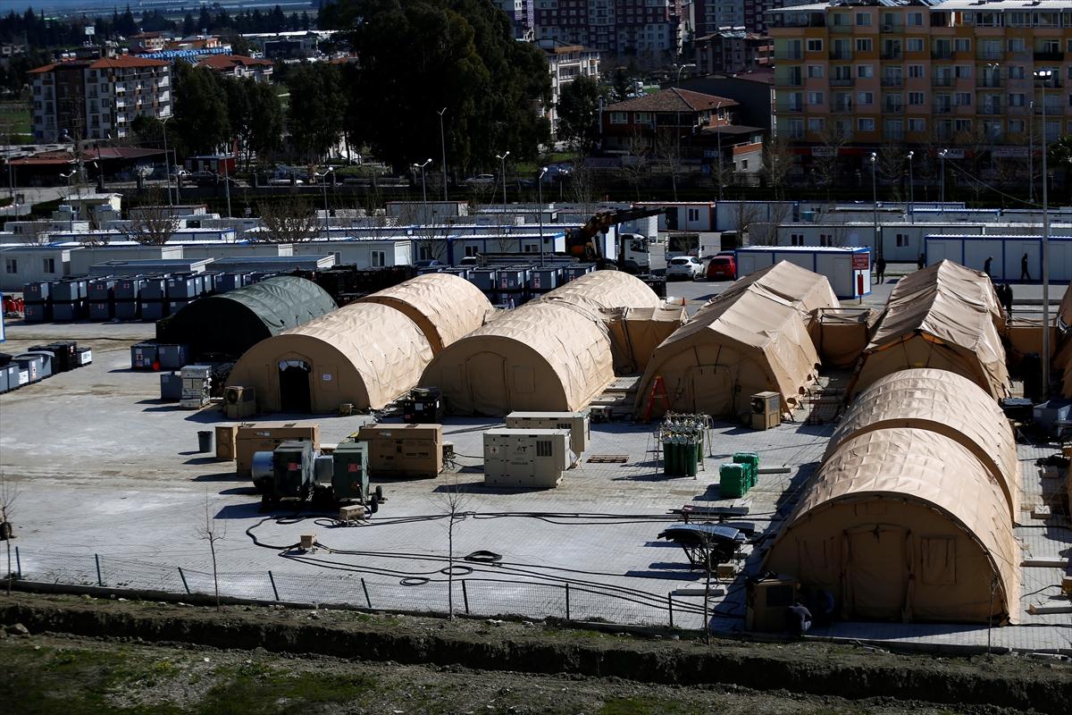 ABD, Hatay’da sahra hastanesi kurdu! Sağlık Bakanlığı'na devredildi