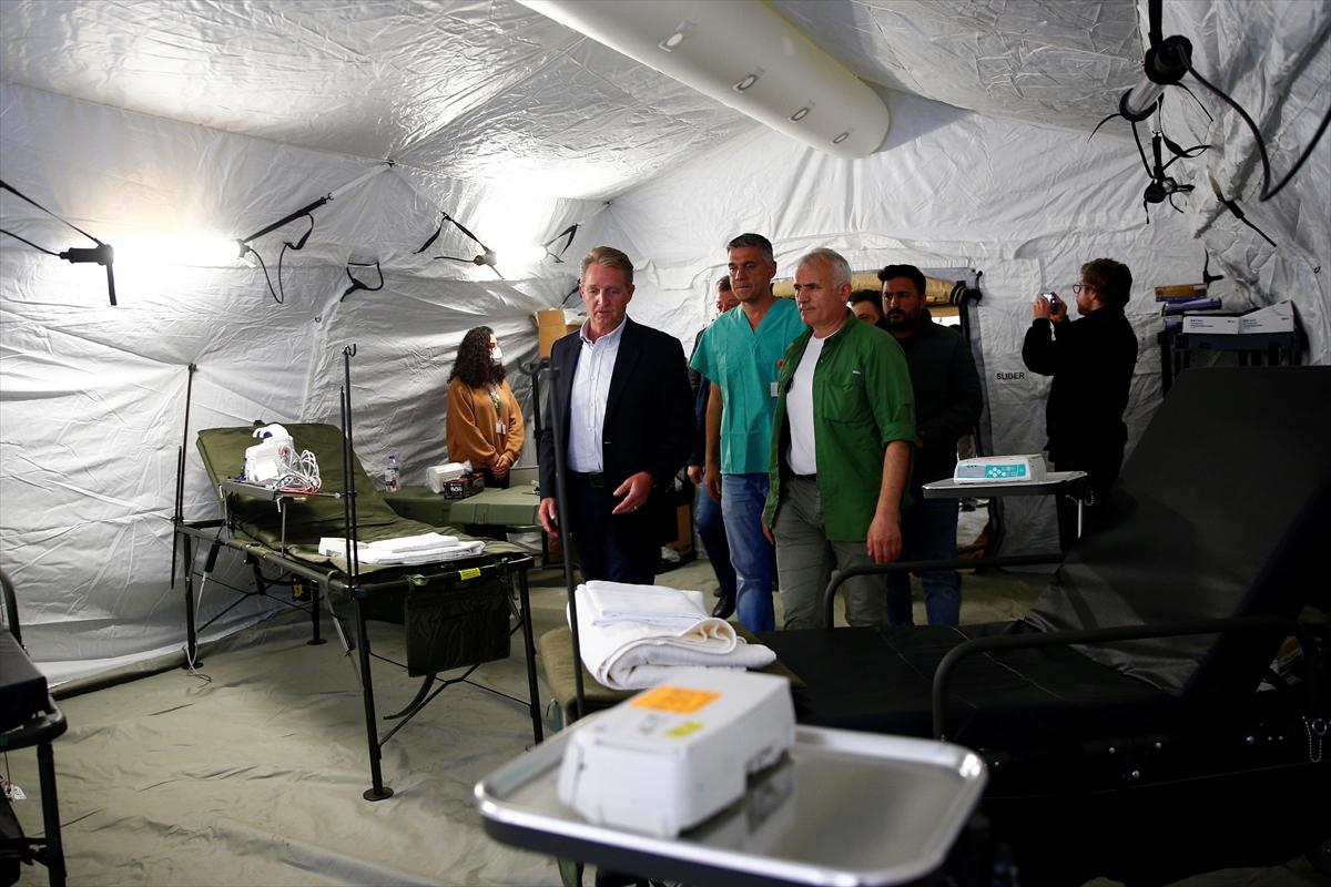 ABD, Hatay’da sahra hastanesi kurdu! Sağlık Bakanlığı'na devredildi