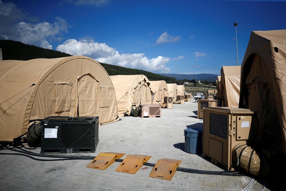 ABD, Hatay’da sahra hastanesi kurdu! Sağlık Bakanlığı'na devredildi