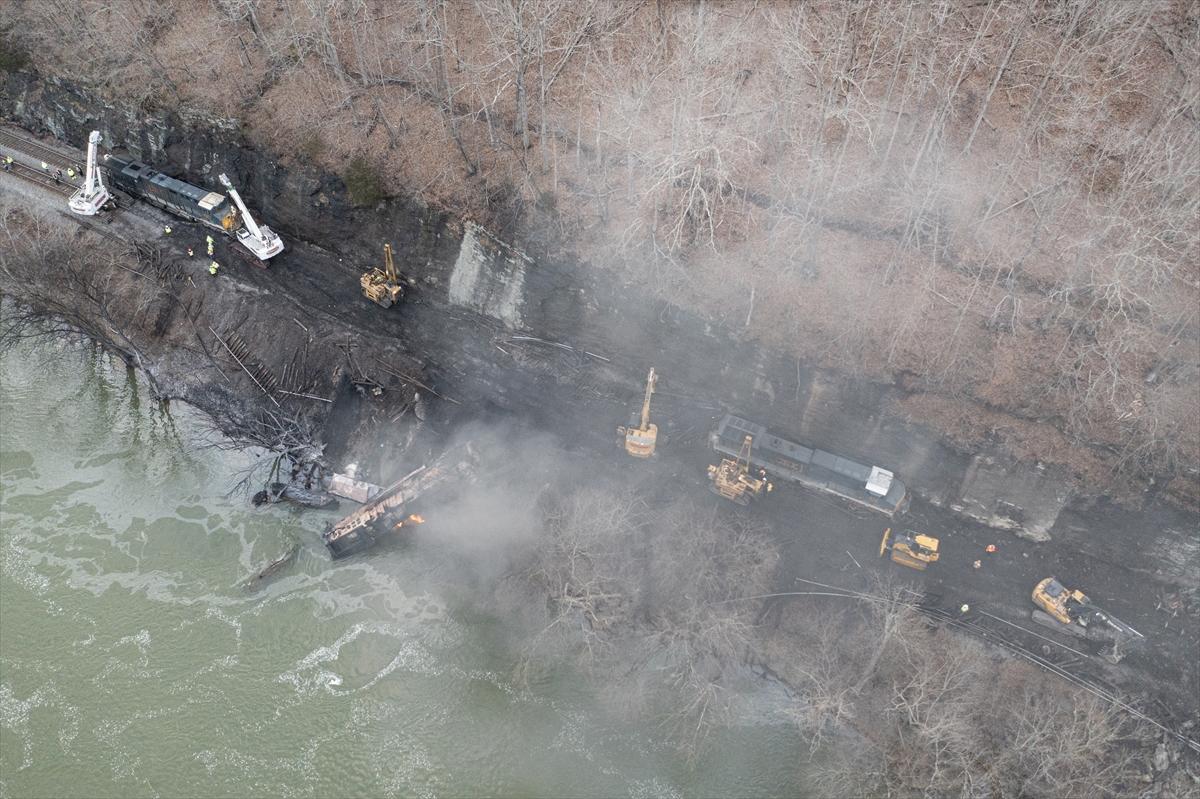 ABD'de tren kazası! 3 kişinin yaralandığı kazanın şiddeti gözler önüne serildi